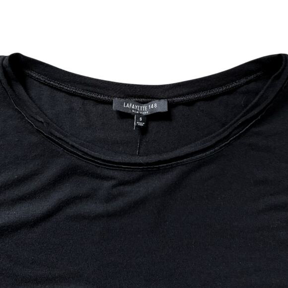 Lafayette 148 Black Top | Size S - Picture 3 of 6